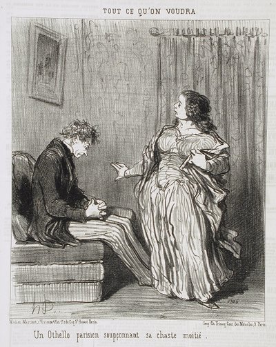  作： Honoré Daumier