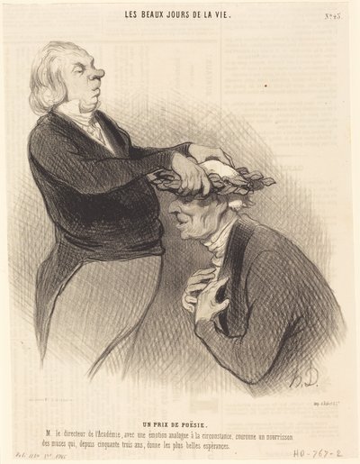  作： Honoré Daumier
