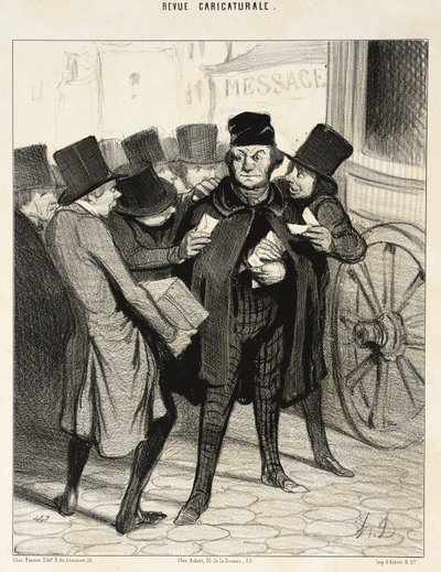  作： Honoré Daumier