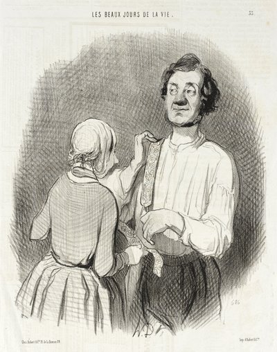  作： Honoré Daumier