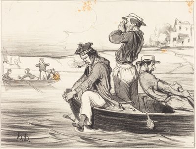  作： Honoré Daumier