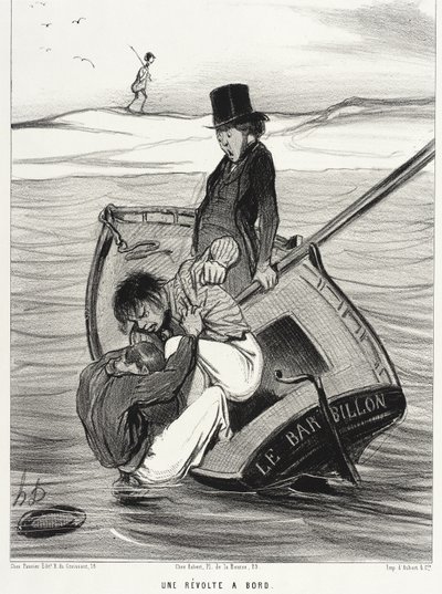  作： Honoré Daumier