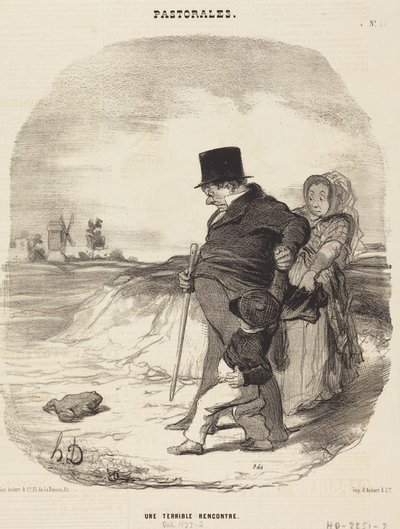  作： Honoré Daumier