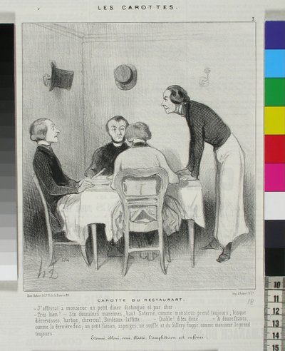 無題 作： Honoré Daumier