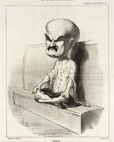 作： Honoré Daumier