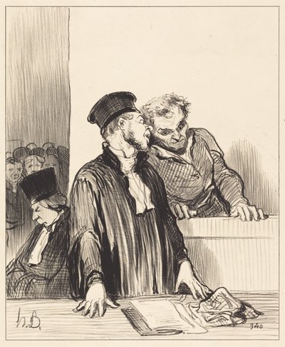  作： Honoré Daumier