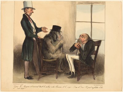  作： Honoré Daumier