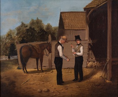 馬のための交渉、1850-1855 作： Horace Bundy
