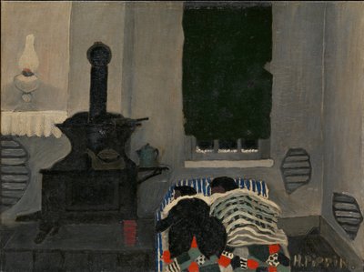寝落ち 作： Horace Pippin