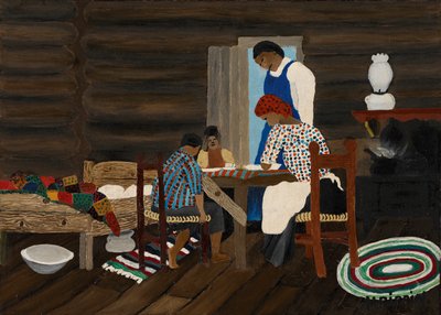 感謝する 作： Horace Pippin