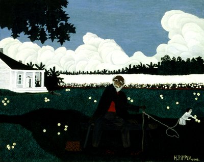 オールド・ブラック・ジョー 作： Horace Pippin