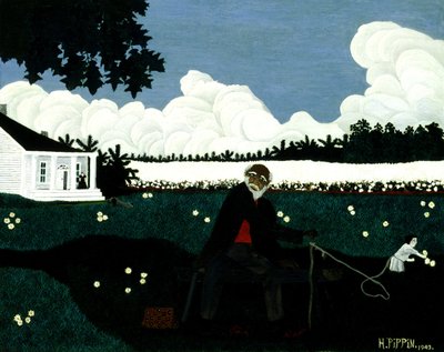 オールド・ブラック・ジョー 作： Horace Pippin