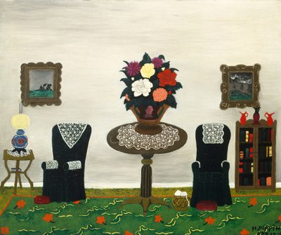 ビクトリアン インテリア II 作： Horace Pippin