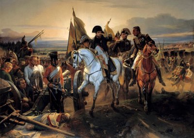 6月14日のフリードランドの戦いでは 作： Emile Jean Horace Vernet