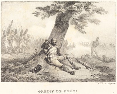 クレダン・ド・ソート！... 作： Emile Jean Horace Vernet