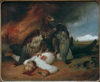 ポーランドのプロメテウス 作： Emile Jean Horace Vernet