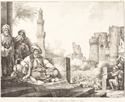 カイロ城における反乱マムルークの虐殺 作： Horace Vernet