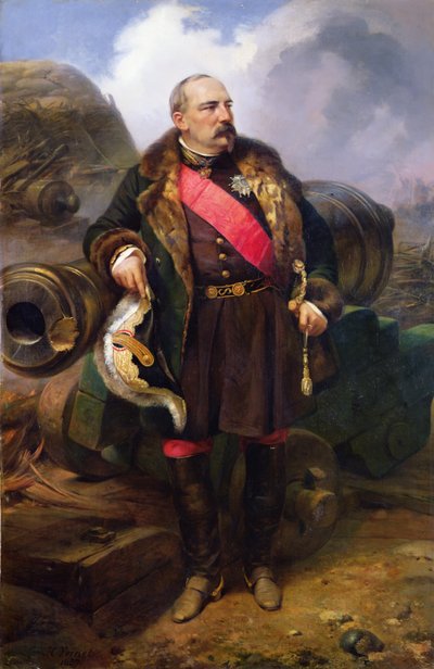 ピエール・ジョセフ・フランソワ・グローブ (1810-61) 作： Emile Jean Horace Vernet