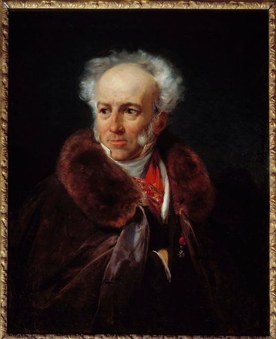 画家ジャン・バティスト・イサベイ（1767-1855）の肖像 Emile dit Horace Vernet（1789-1863）の絵画 1828年日。0.81×0.64m 作： Emile Jean Horace Vernet