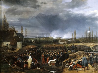アントワープ包囲戦、1832年12月22日 作： ホレス・バーネット