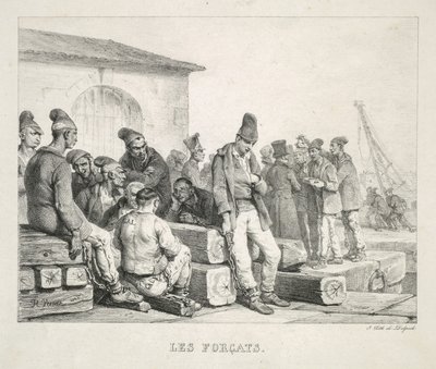 囚人たち 作： Horace Vernet
