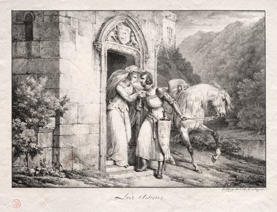 さらば 作： Emile Jean Horace Vernet