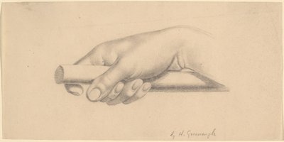 ショートロッドを持つ右手 作： Horatio Greenough