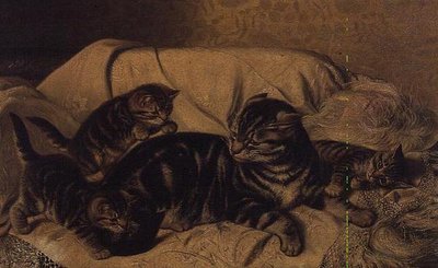 お母さんと遊ぶ 作： Horatio Henry Couldery