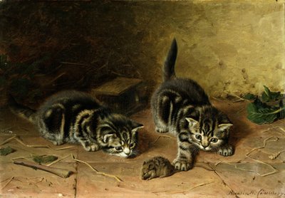 気が進まない遊び相手 作： Horatio Henry Couldery