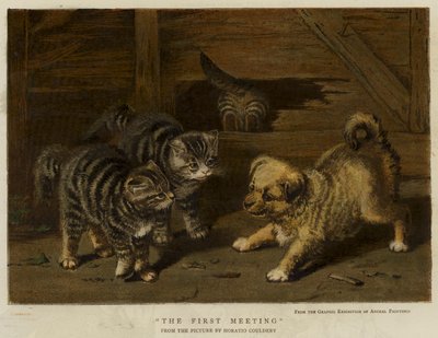 最初の出会い (クロモリト) 作： Horatio Henry Couldery