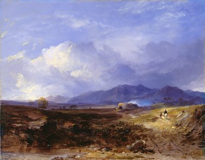西部高地のドライブ・ロード 1850年頃（油彩・キャンバス） 作： Horatio McCulloch