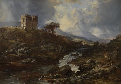 キンロシャリン城 作： Horatio McCulloch