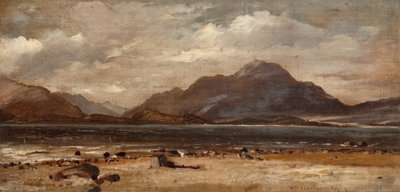ローモンド湖とベンローモンド、1846 作： Horatio McCulloch