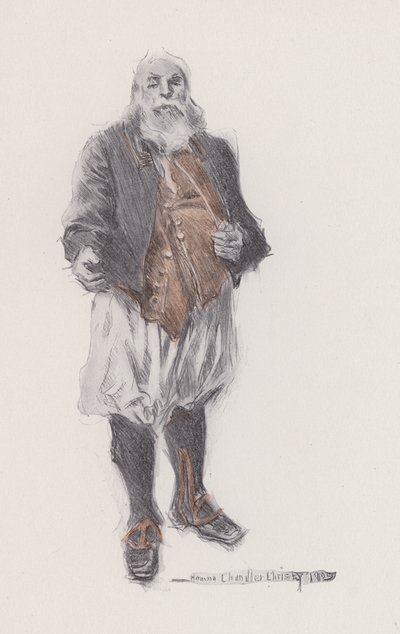 Henry Wadsworth LongfellowによるEvangeline、A Tale of Arcadieのイラスト（litho） 作： Howard Chandler (after) Christy