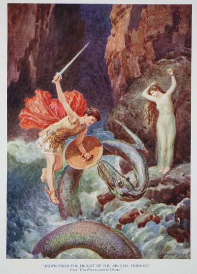 「空気の高さからペルセウスが落ちた」（カラーリソ） 作： Howard Davie