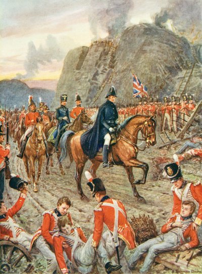 バダホス包囲戦でのウェリントン公爵 (1769-1852) 作： Howard Davie