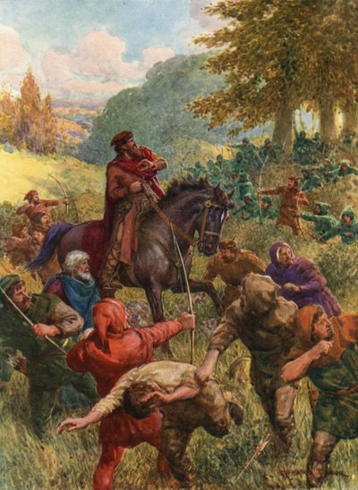 「リーのリチャード卿の救出」（カラーリソ） 作： Howard Davie