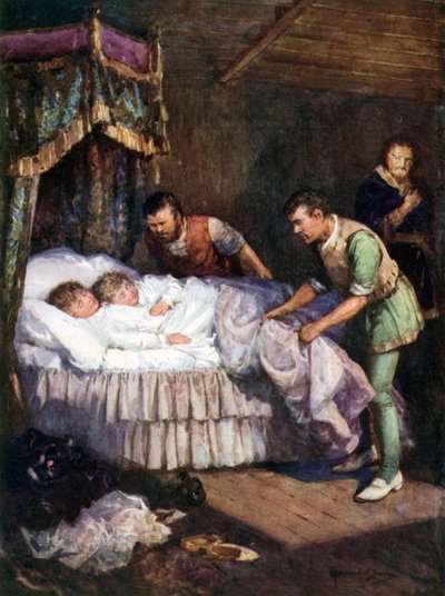 塔の王子の殺害（カラーリソ） 作： Howard Davie