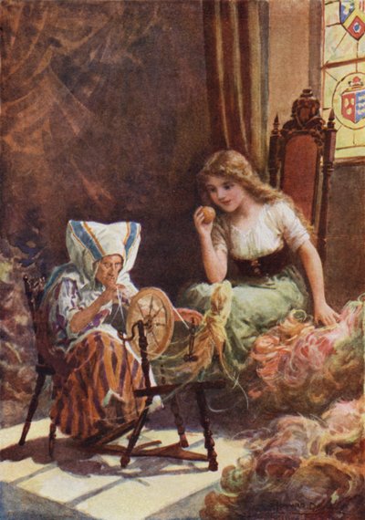 「Little Good-for-Nothing」の「何千もの最も柔らかいシルクのかせ」（カラーリソ） 作： Howard Davie