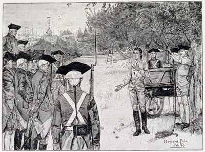 ハーパーズマガジン、1880年 作： Howard Pyle