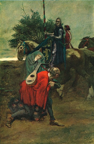 彼らはファルマス自身に追い抜かれた 作： Howard Pyle