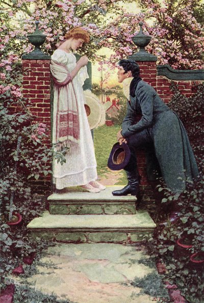 全世界が若く見えた時、パブ。ハーパーの雑誌で、1909 作： Howard Pyle