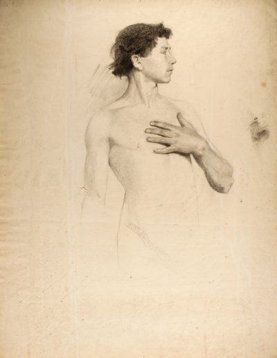 ヌード・ボーイ、トルソとヘッド 作： Howard Russell Butler