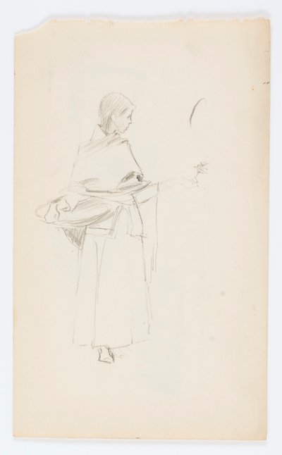 無題（フラワーガール） 作： Howard Russell Butler