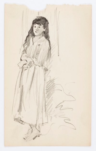 無題（女性像） 作： Howard Russell Butler