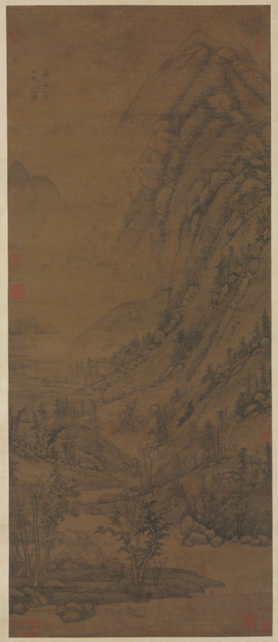 ドンユアン後のサマーマウンテン[広告937-975についてアクティブ]、1290-1354。 作： Huang Gongwang