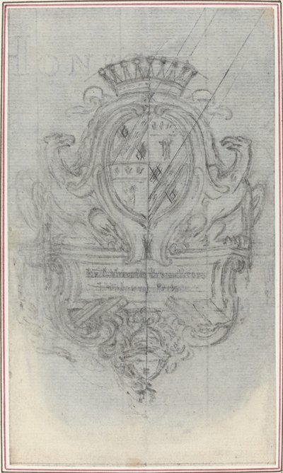 二頭の鷲の紋章 作： Hubert Francois Gravelot