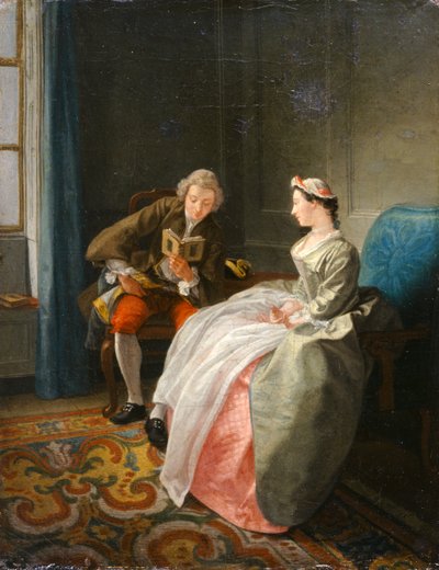 O leitor 作： Hubert Francois Gravelot