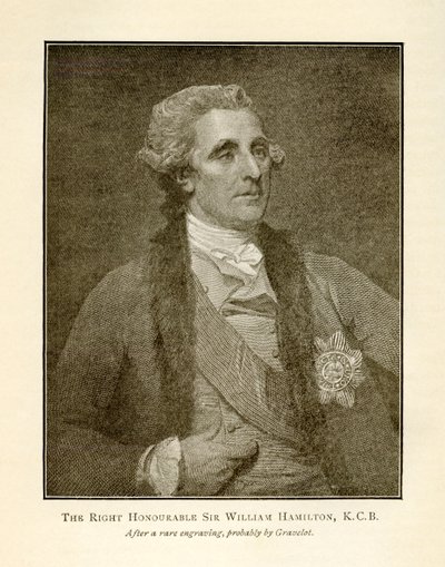 ウィリアム・ハミルトン卿 作： Hubert Francois Gravelot