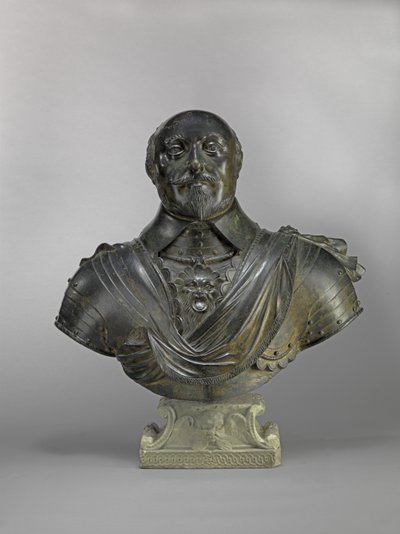 ロバート・バーティー（1582-1642）リンジー伯爵、1640年頃（ブロンズ） 作： Hubert Le Sueur